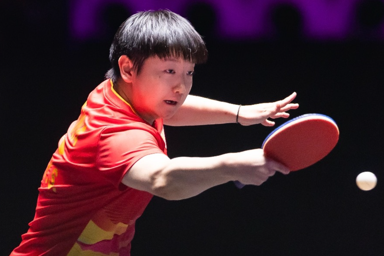 反正这场比, 是比较艰难, 不过孙颖莎 反正这场比, 是比较艰难, 不过孙颖莎